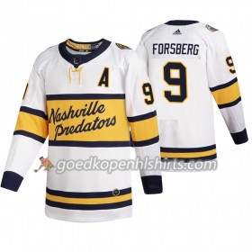 Nashville Predators Filip Forsberg 9 Adidas 2020 Winter Classic Authentic Shirt - Mannen